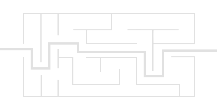 maze-with-light-line-guiding-through-the-a-goal-representing-good-strategy-white